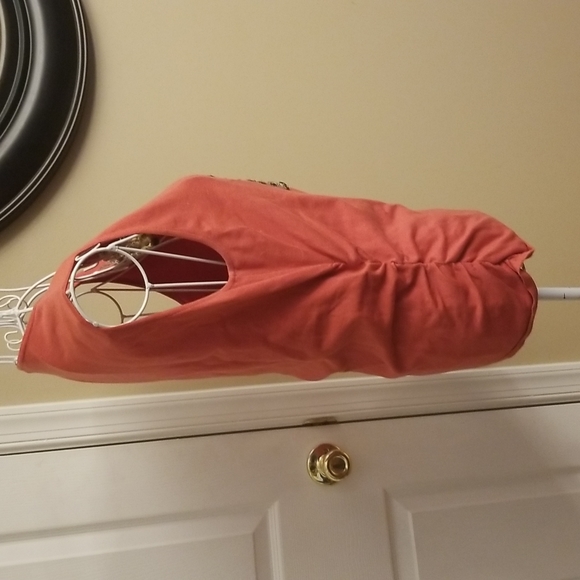 Orange rust Valentino top - Picture 5 of 10